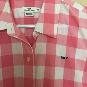 VINEYARD VINES WOMENS COLLARED SHIRT